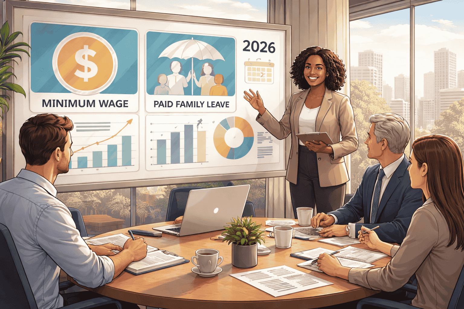 Managing Minimum Wage and Paid Family Leave Requirements in 2026: A Practical Guide for Businesses
